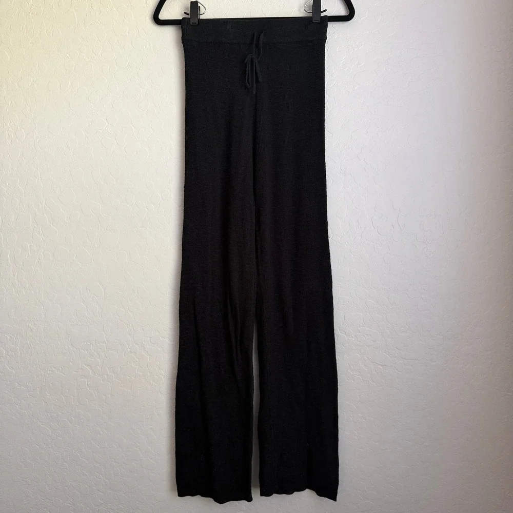Free People FP Beach Women's Cover Up Bottom Knit‎ Pants Black XS